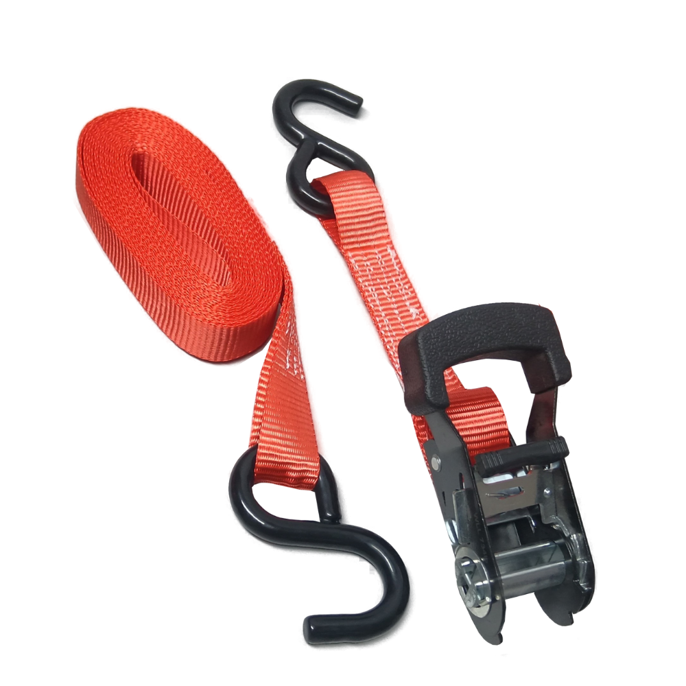 Dureno - Ratchet Strap - 1000 KG Break Strength - 1" X 16.4' - 097R/25S1